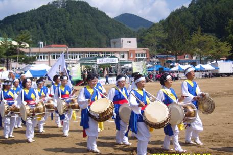 전통문화보존회 식후행사장면.......