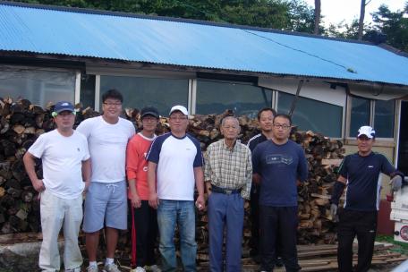 대화향우회 장작패기 봉사활동(9.26)