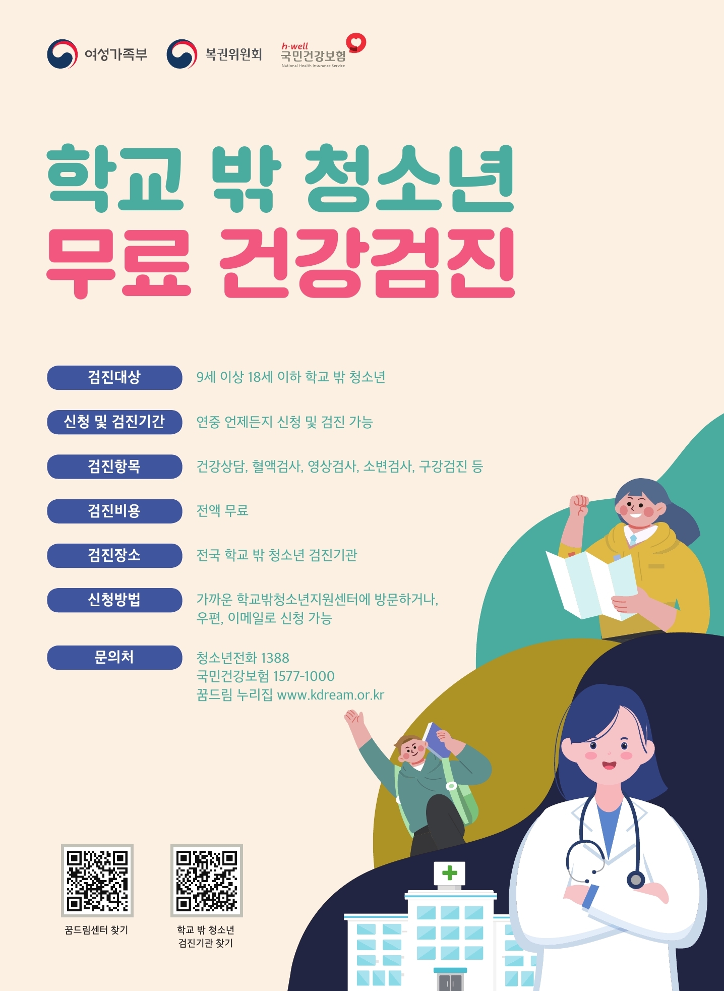 5. 학교 밖 청소년 건강검진 포스터.jpg